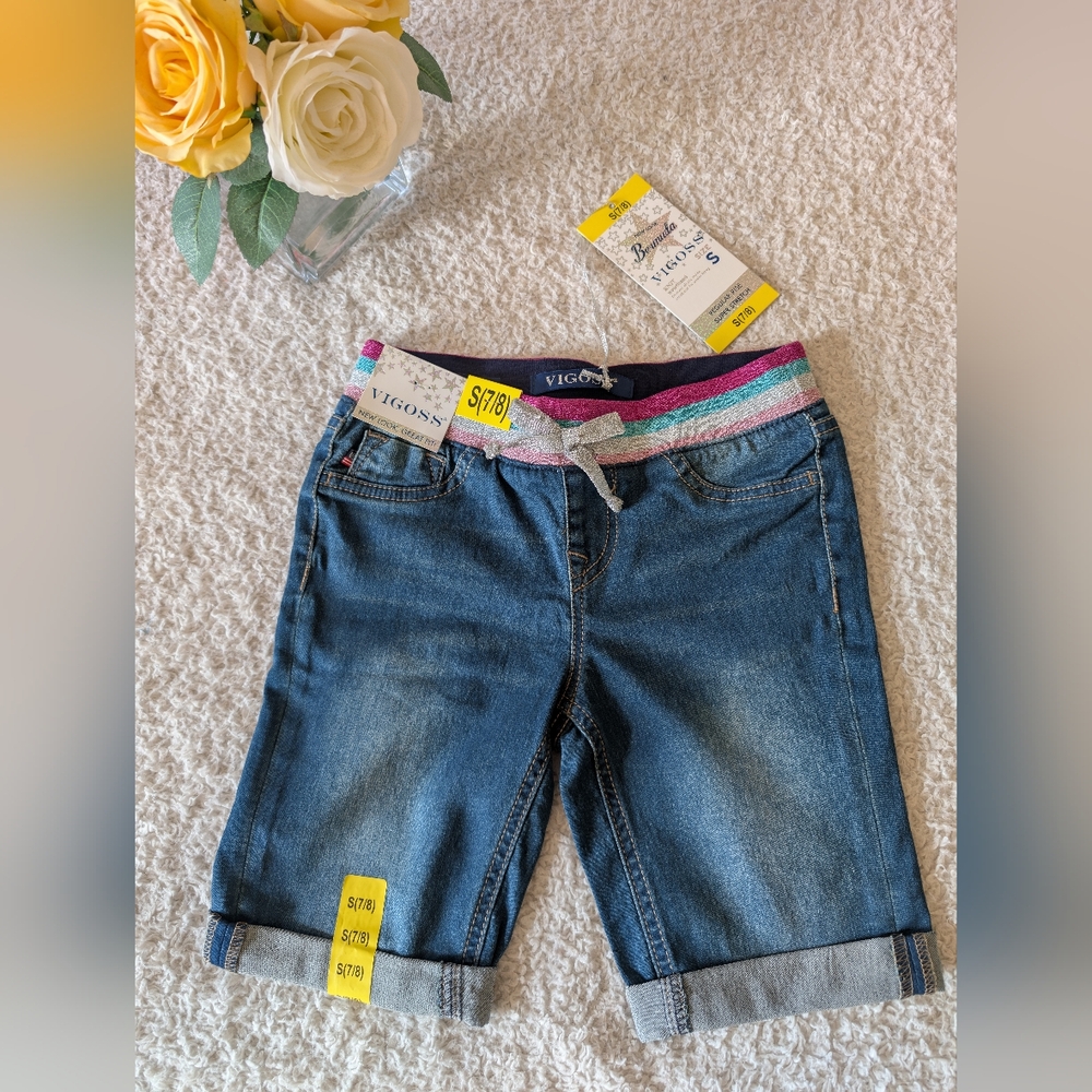 NWT Vigoss Girl Denim Shorts
